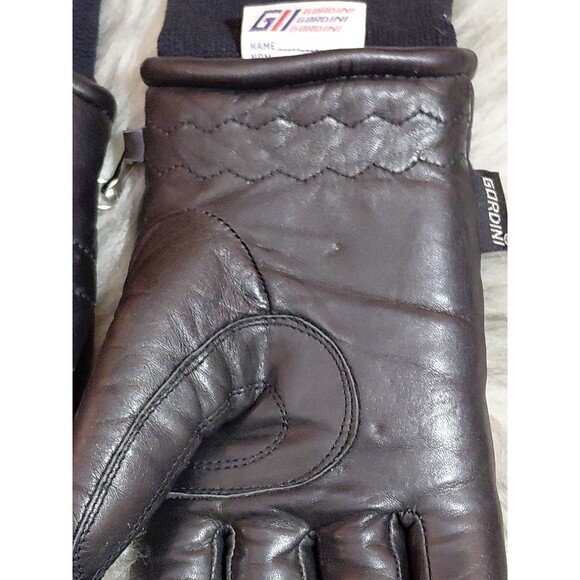 Gordini Black Soft Leather Ski Gloves Insulated Women’s Large - Picture 3 of 8